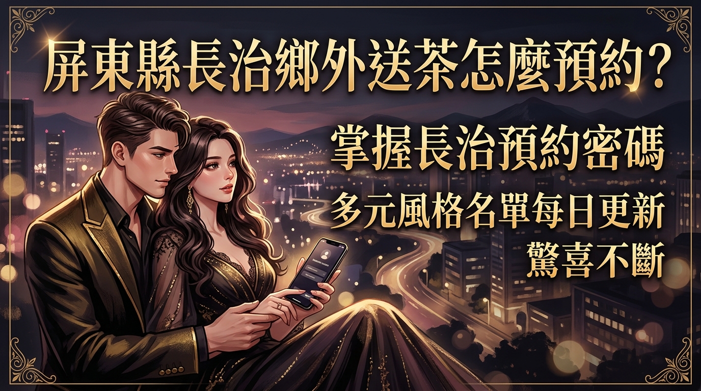 屏東縣長治鄉外送茶怎麼預約？ 掌握長治預約密碼，多元風格名單每日更新，驚喜不斷。