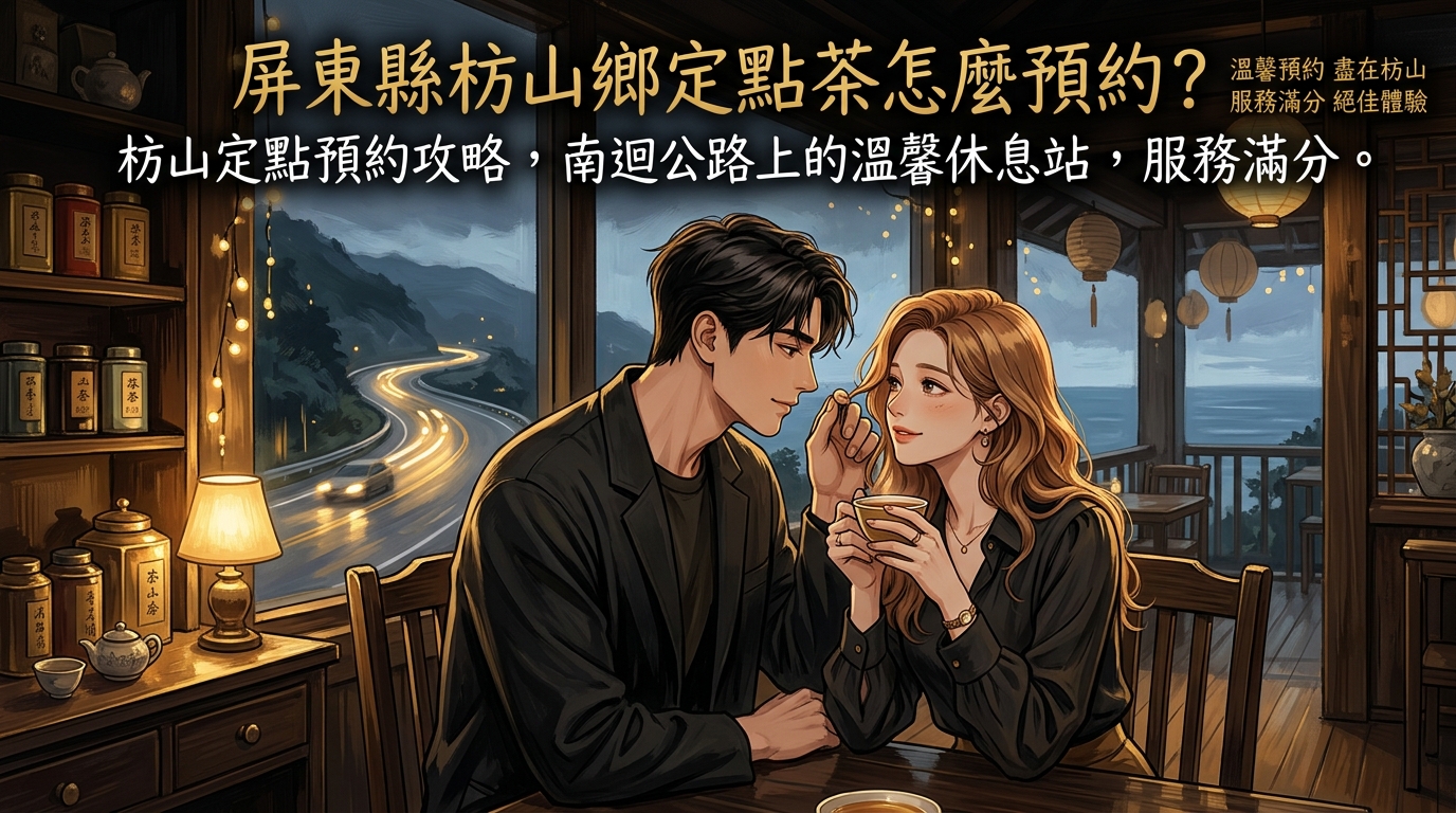 屏東縣枋山鄉定點茶怎麼預約？ 枋山定點預約攻略，南迴公路上的溫馨休息站，服務滿分。