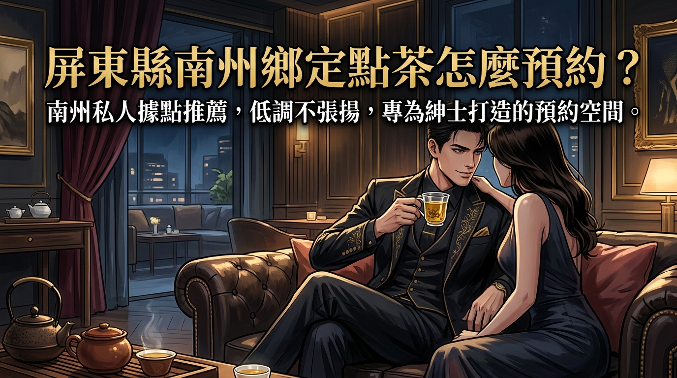 屏東縣南州鄉定點茶怎麼預約？ 南州私人據點推薦，低調不張揚，專為紳士打造的預約空間。