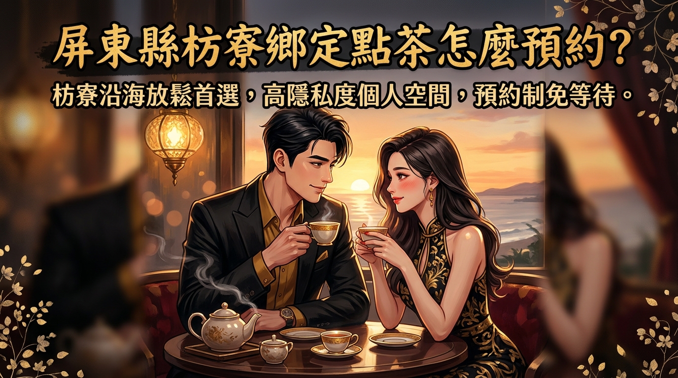 屏東縣枋寮鄉定點茶怎麼預約？ 枋寮沿海放鬆首選，高隱私度個人空間，預約制免等待。