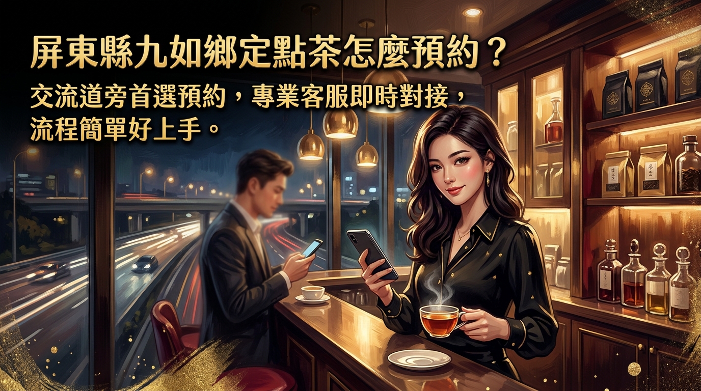 屏東縣九如鄉定點茶怎麼預約？ 交流道旁首選預約，專業客服即時對接，流程簡單好上手。