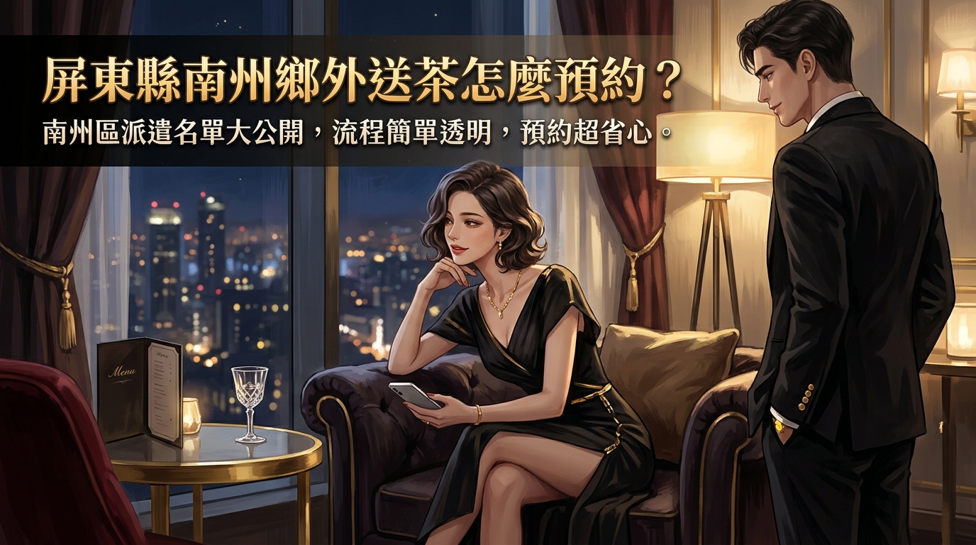 屏東縣南州鄉外送茶怎麼預約？ 南州區派遣名單大公開，流程簡單透明，預約超省心。