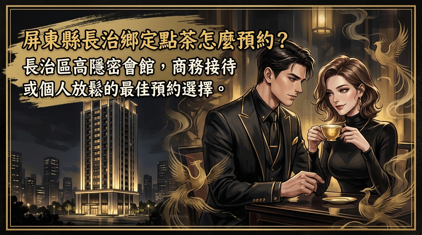 屏東縣長治鄉定點茶怎麼預約？ 長治區高隱密會館，商務接待或個人放鬆的最佳預約選擇。