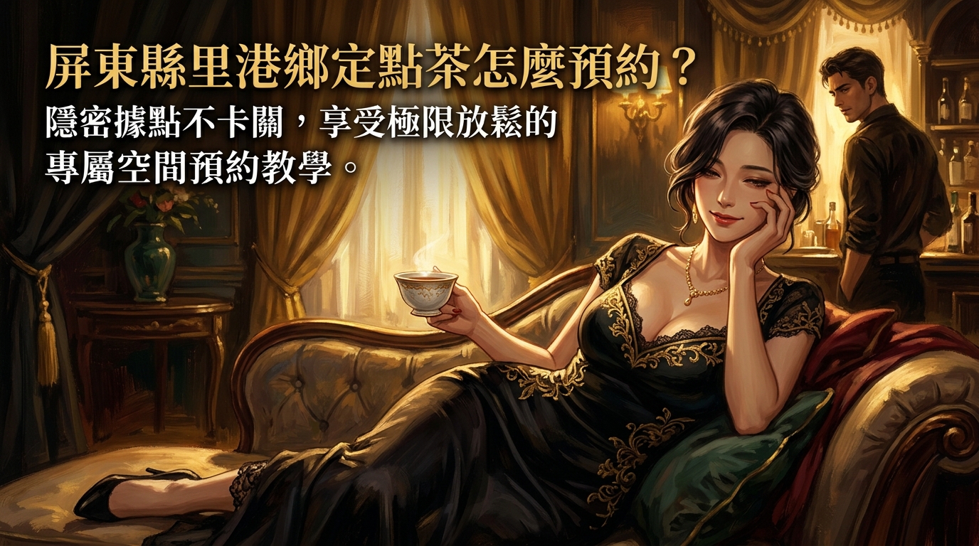 屏東縣里港鄉定點茶怎麼預約？ 隱密據點不卡關，享受極限放鬆的專屬空間預約教學。