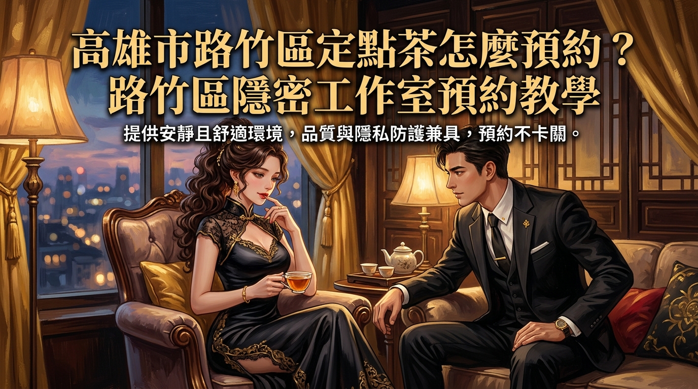 高雄市路竹區定點茶怎麼預約？ 路竹區隱密工作室預約教學，提供安靜且舒適環境，品質與隱私防護兼具，預約不卡關。