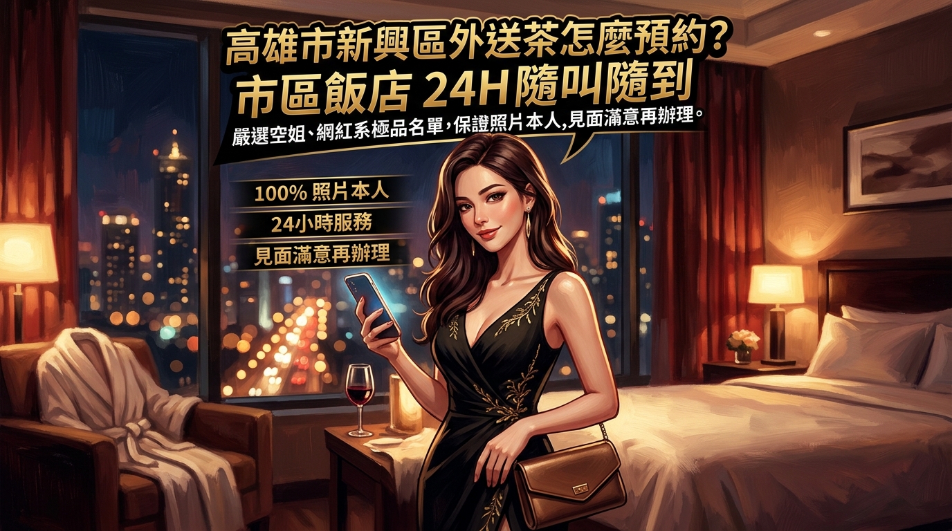 高雄市新興區外送茶怎麼預約？ 市區飯店 24H 隨叫隨到，嚴選空姐、網紅系極品名單，保證照片本人，見面滿意再辦理。