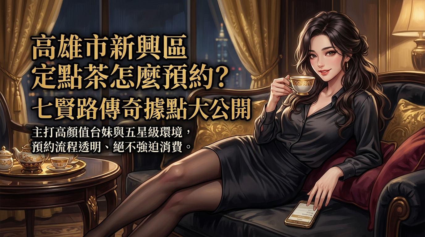 高雄市新興區定點茶怎麼預約？ 七賢路傳奇據點大公開，主打高顏值台妹與五星級環境，預約流程透明、絕不強迫消費。