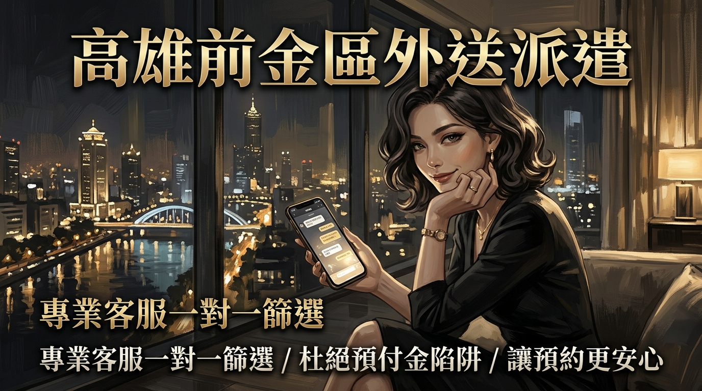 高雄市前金區外送茶怎麼預約? 前金區外送派遣推薦,專業客服一對一篩選人選,杜絕任何預付金陷阱,讓預約更安心。