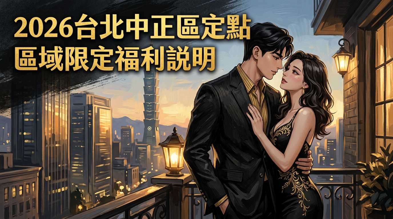 2026 台北中正區定點 ｜ 區域限定福利說明