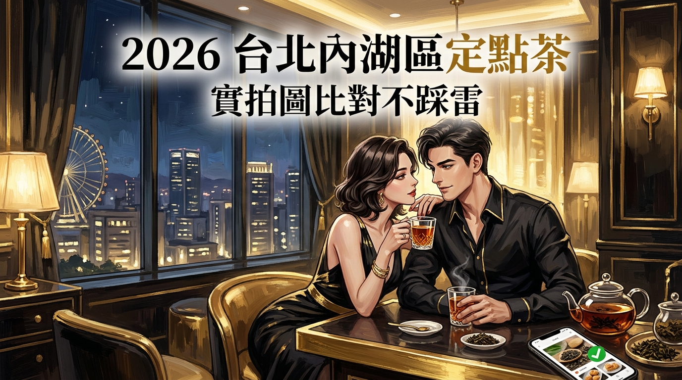 2026 台北內湖區定點茶 ｜ 實拍圖比對不踩雷