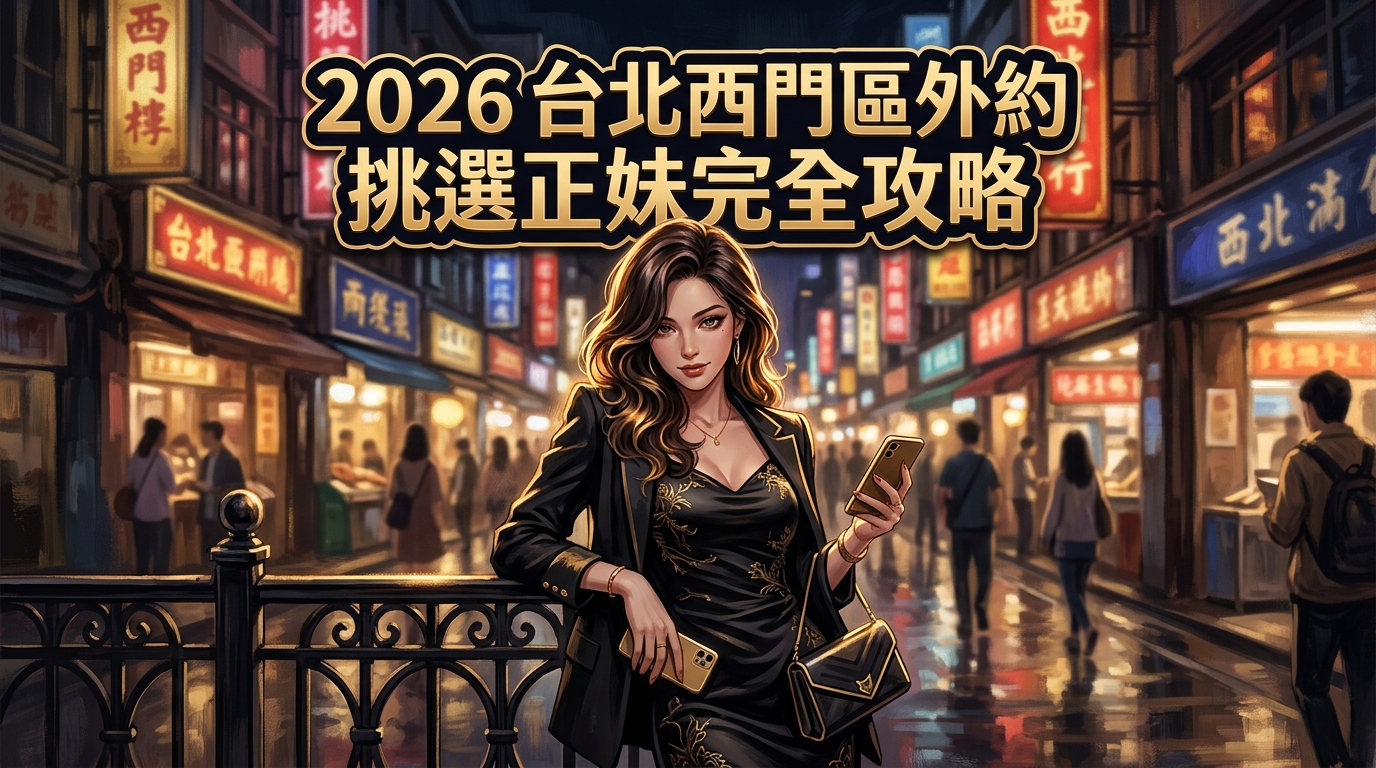 2026 台北西門區外約 ｜ 挑選正妹完全攻略