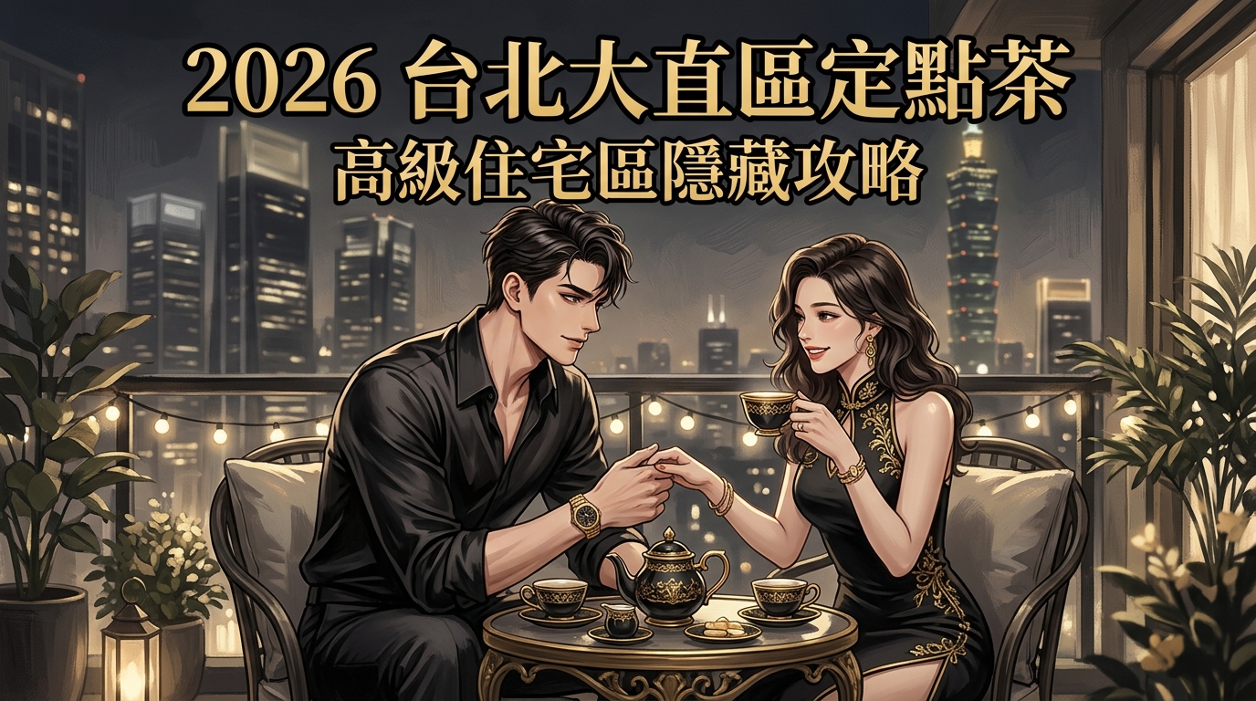 2026 台北大直區定點茶 ｜ 高級住宅區隱藏攻略