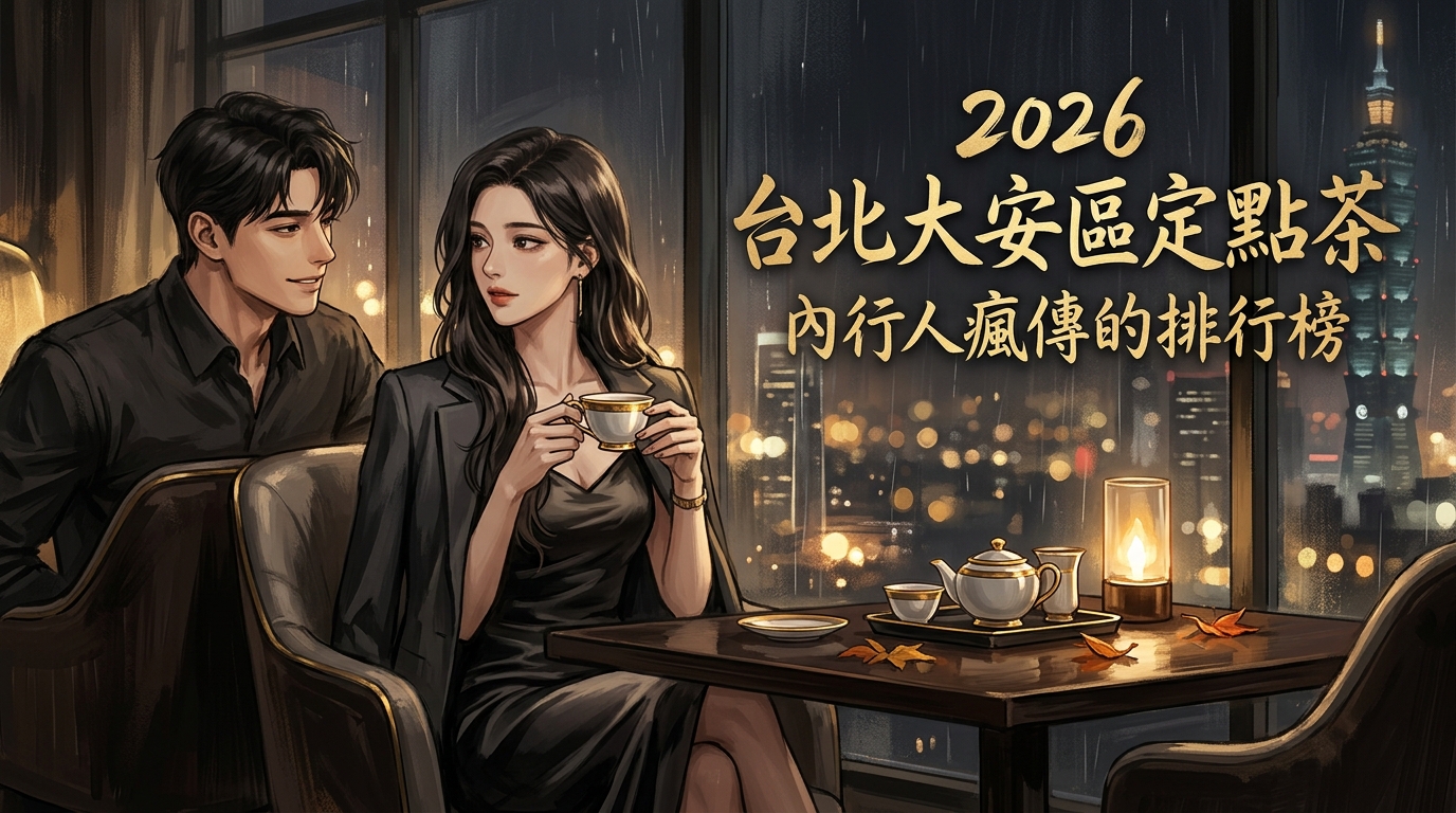 2026 台北大安區定點茶 ｜ 內行人瘋傳的排行榜