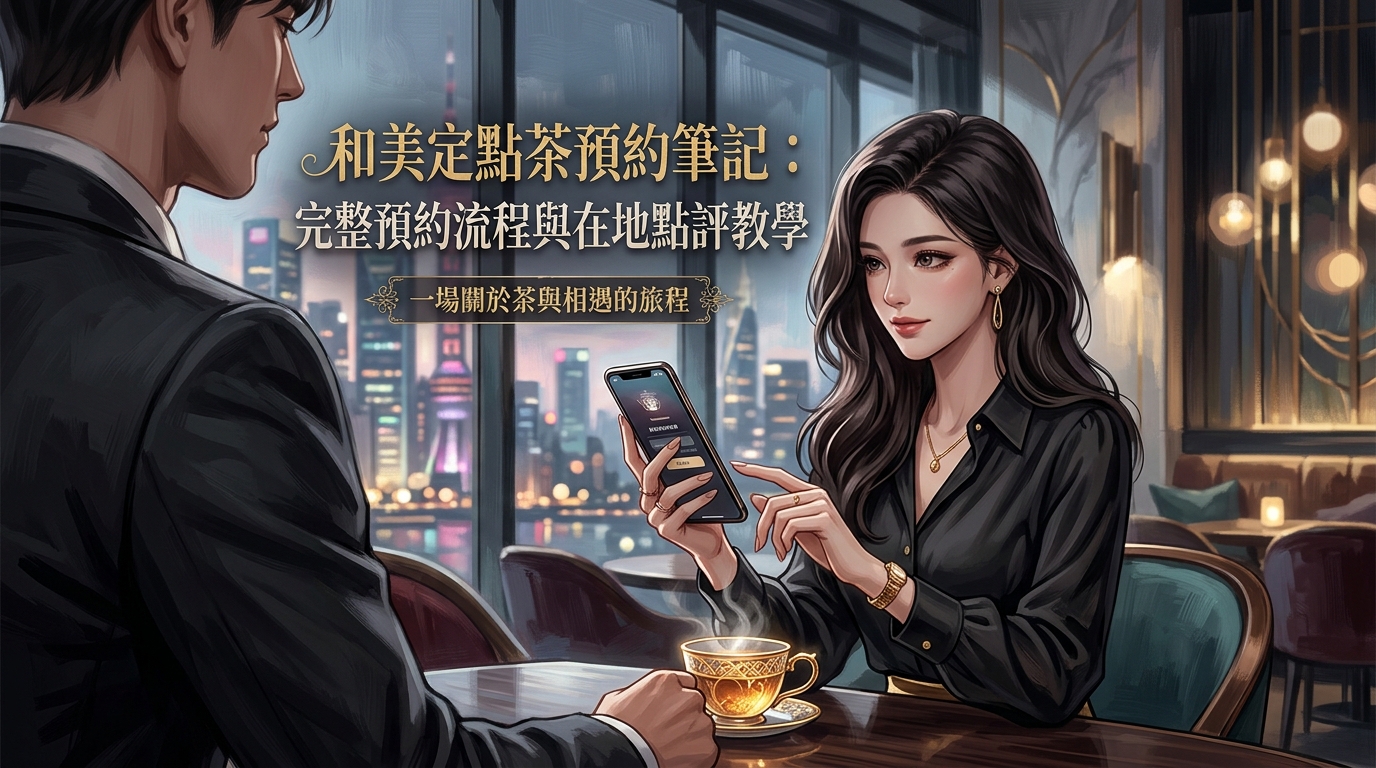 和美定點茶預約筆記：完整預約流程與在地點評教學