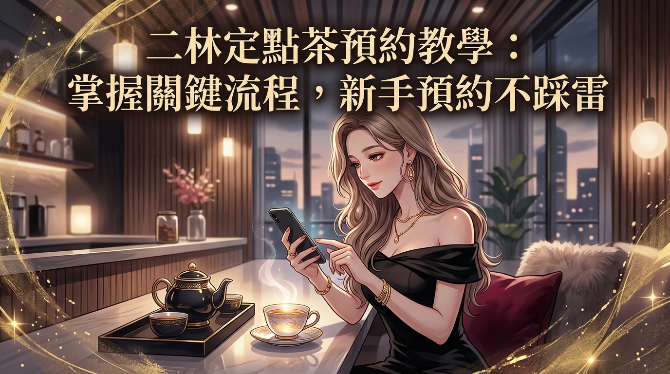 二林定點茶預約教學：掌握關鍵流程，新手預約不踩雷