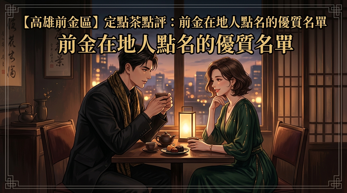【高雄前金區】定點茶點評：前金在地人點名的優質名單