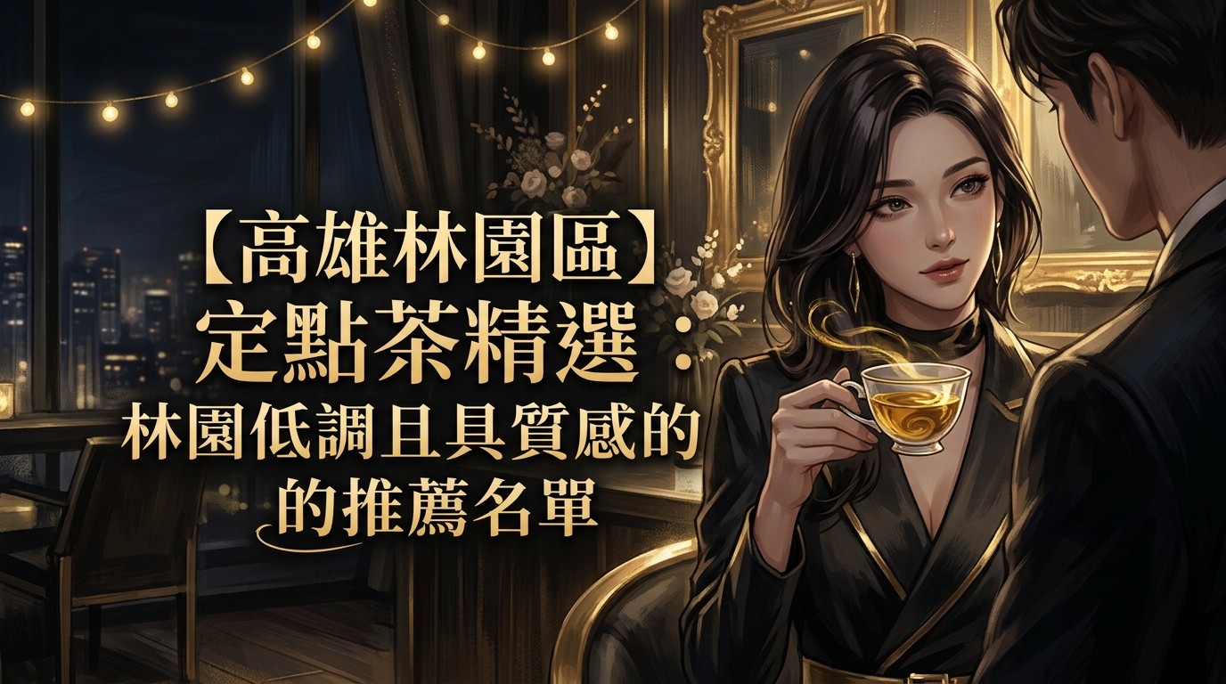 【高雄林園區】定點茶精選:林園低調且具質感的推薦名單