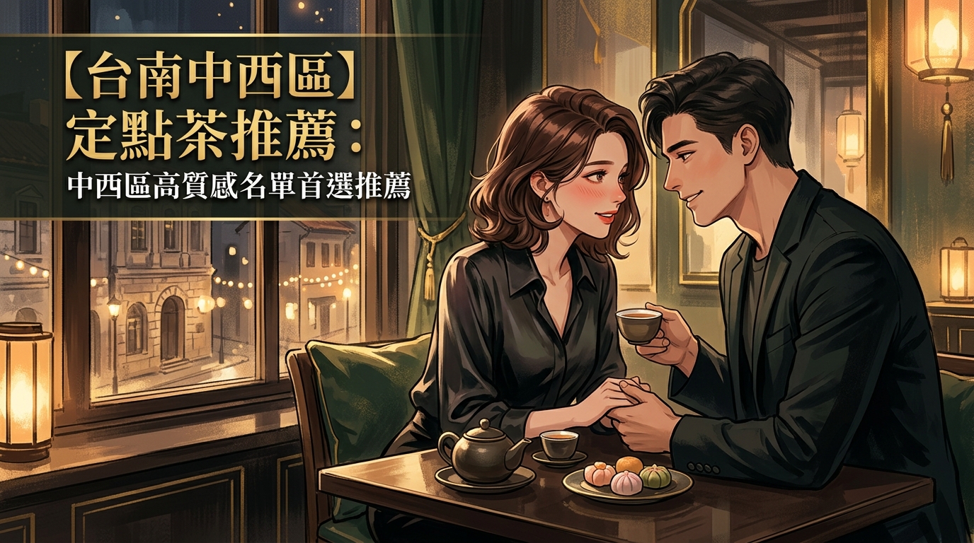 【台南中西區】定點茶推薦：中西區高質感名單首選推薦