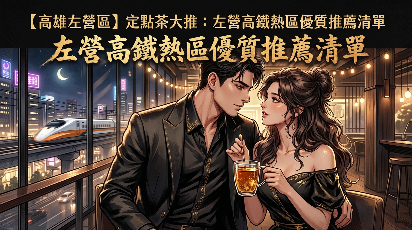 【高雄左營區】定點茶大推：左營高鐵熱區優質推薦清單
