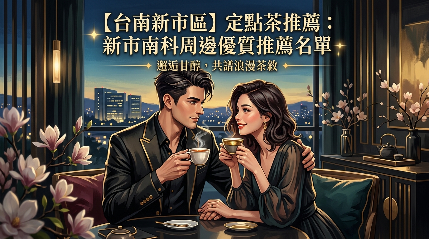 【台南新市區】定點茶推薦：新市南科周邊優質推薦名單