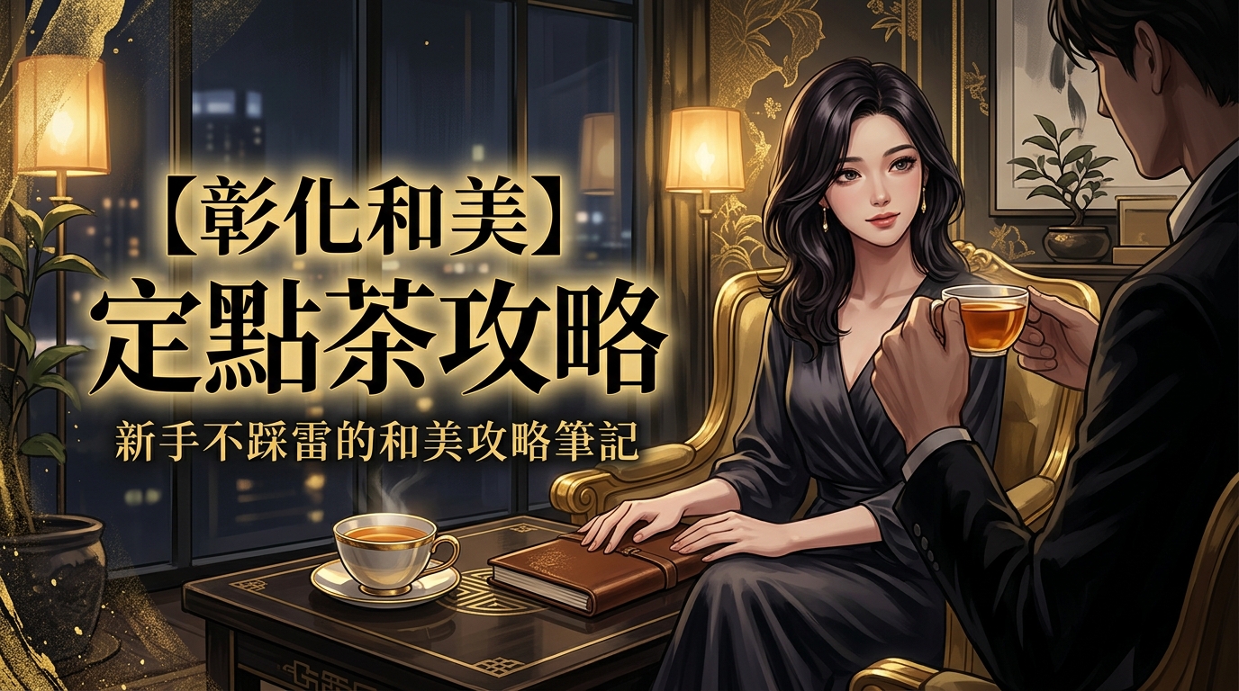 【彰化和美】定點茶攻略：新手不踩雷的和美攻略筆記