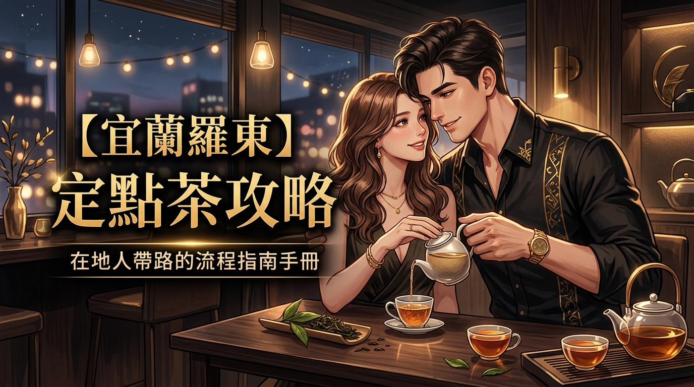 【宜蘭羅東】定點茶攻略：在地人帶路的流程指南手冊