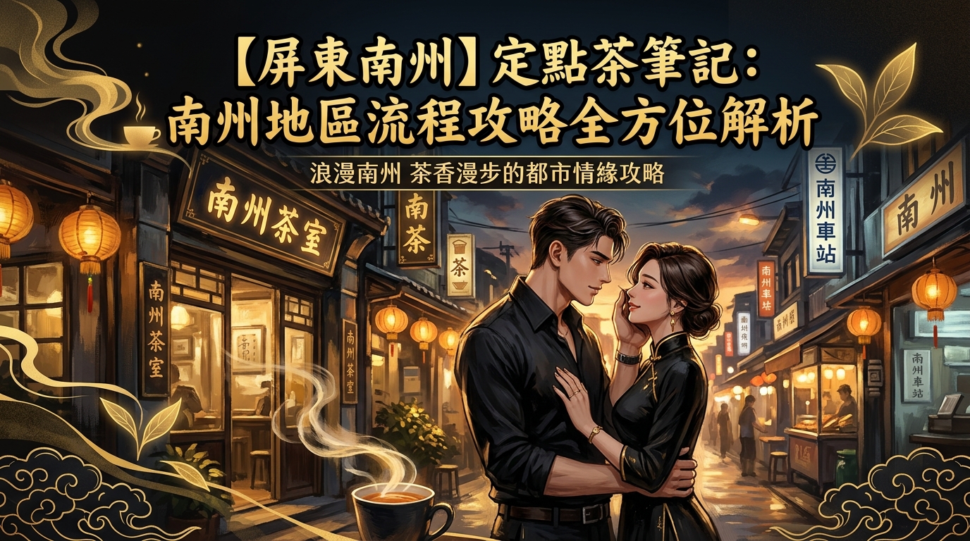 【屏東南州】定點茶筆記:南州地區流程攻略全方位解析