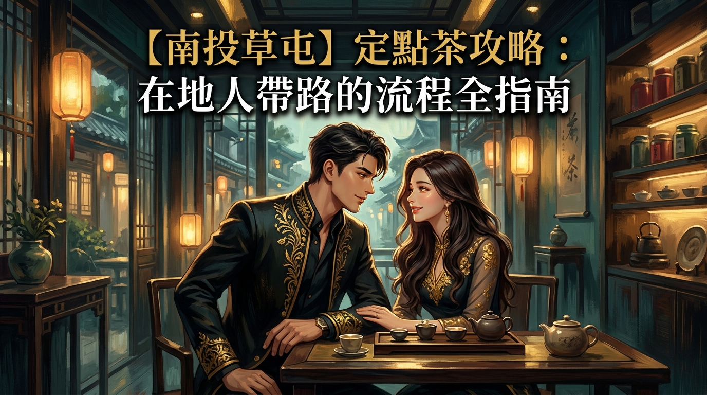 【南投草屯】定點茶攻略：在地人帶路的流程全指南
