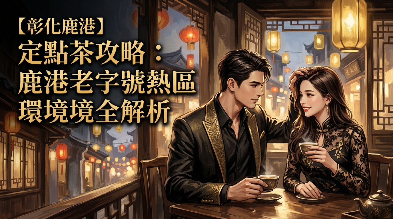 【彰化鹿港】定點茶攻略：鹿港老字號熱區環境全解析