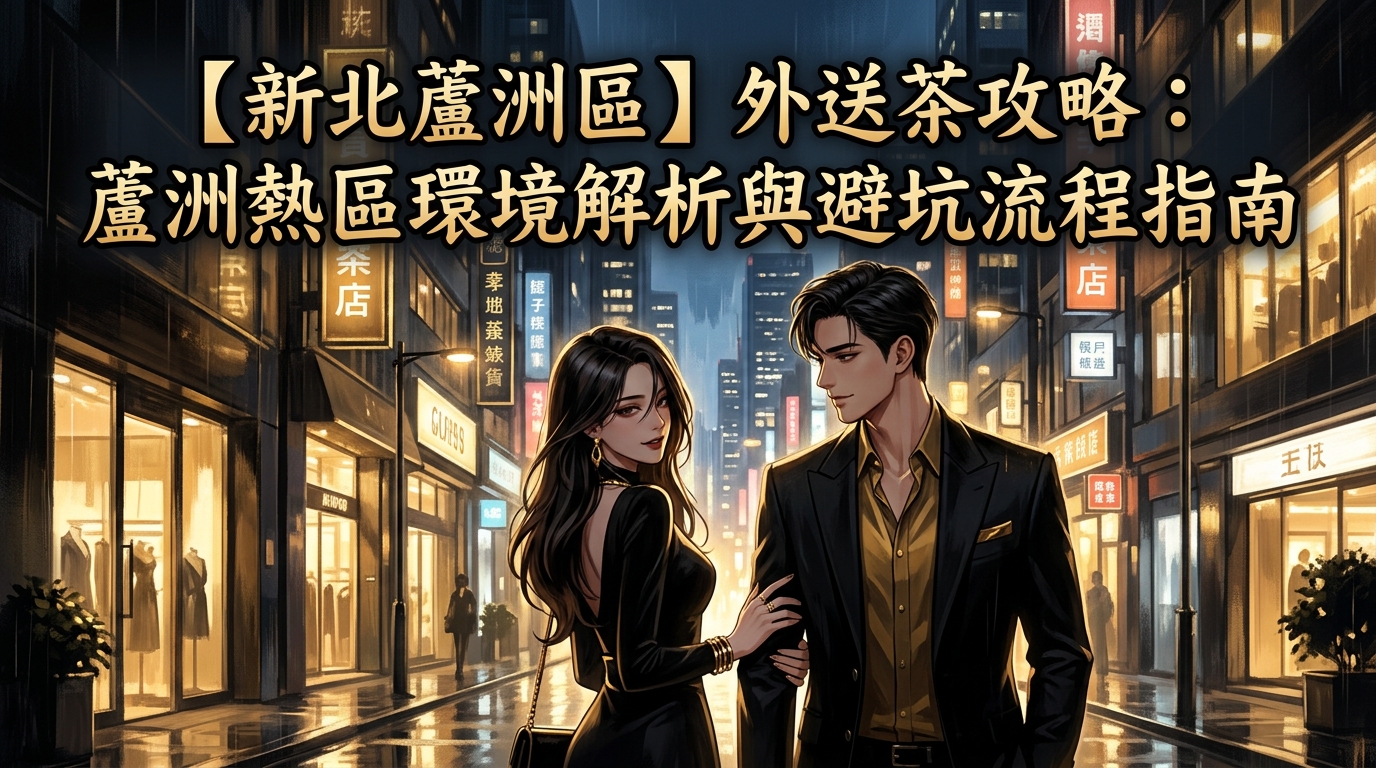 【新北蘆洲區】外送茶攻略：蘆洲熱區環境解析與避坑流程指南