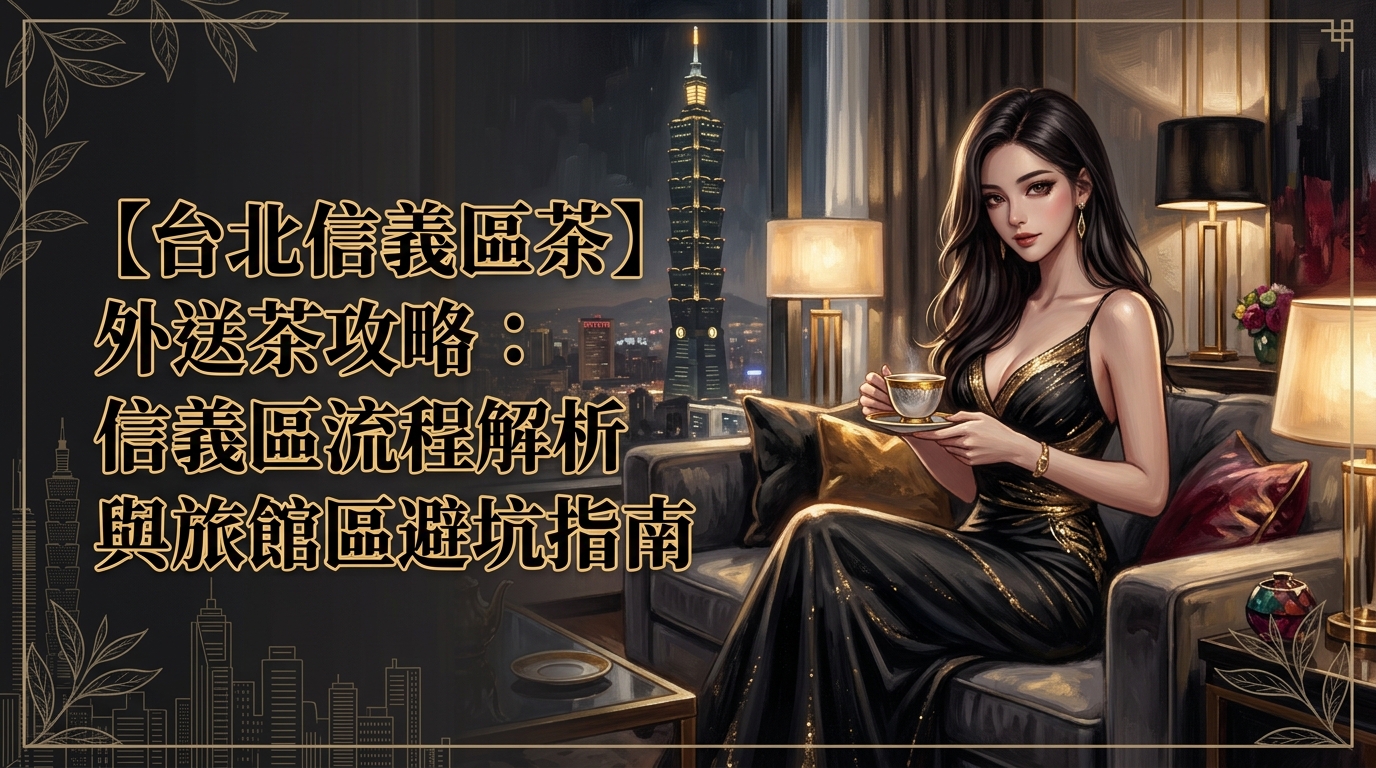 【台北信義區茶】外送茶攻略：信義區流程解析與旅館區避坑指南