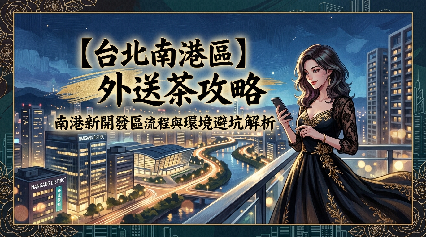 【台北南港區】外送茶攻略：南港新開發區流程與環境避坑解析