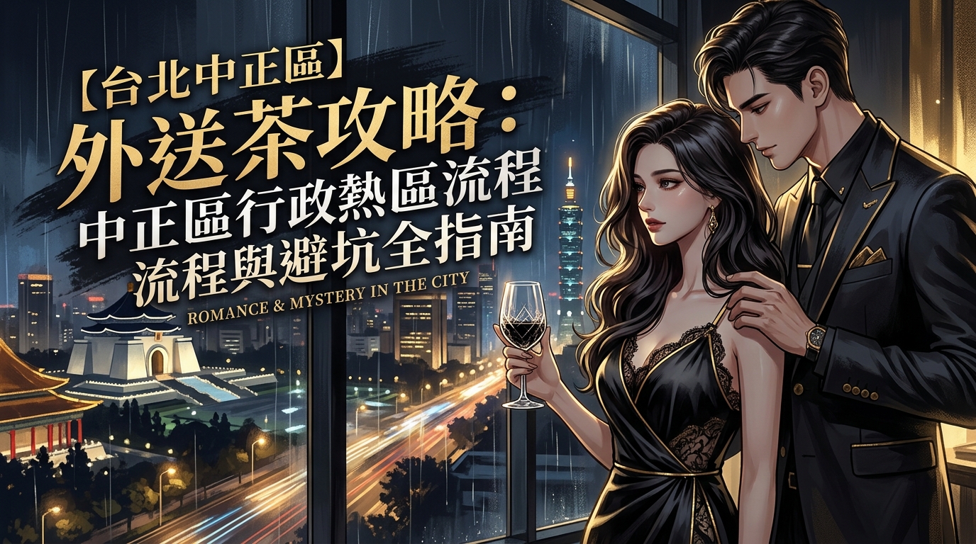 【台北中正區】外送茶攻略：中正區行政熱區流程與避坑全指南