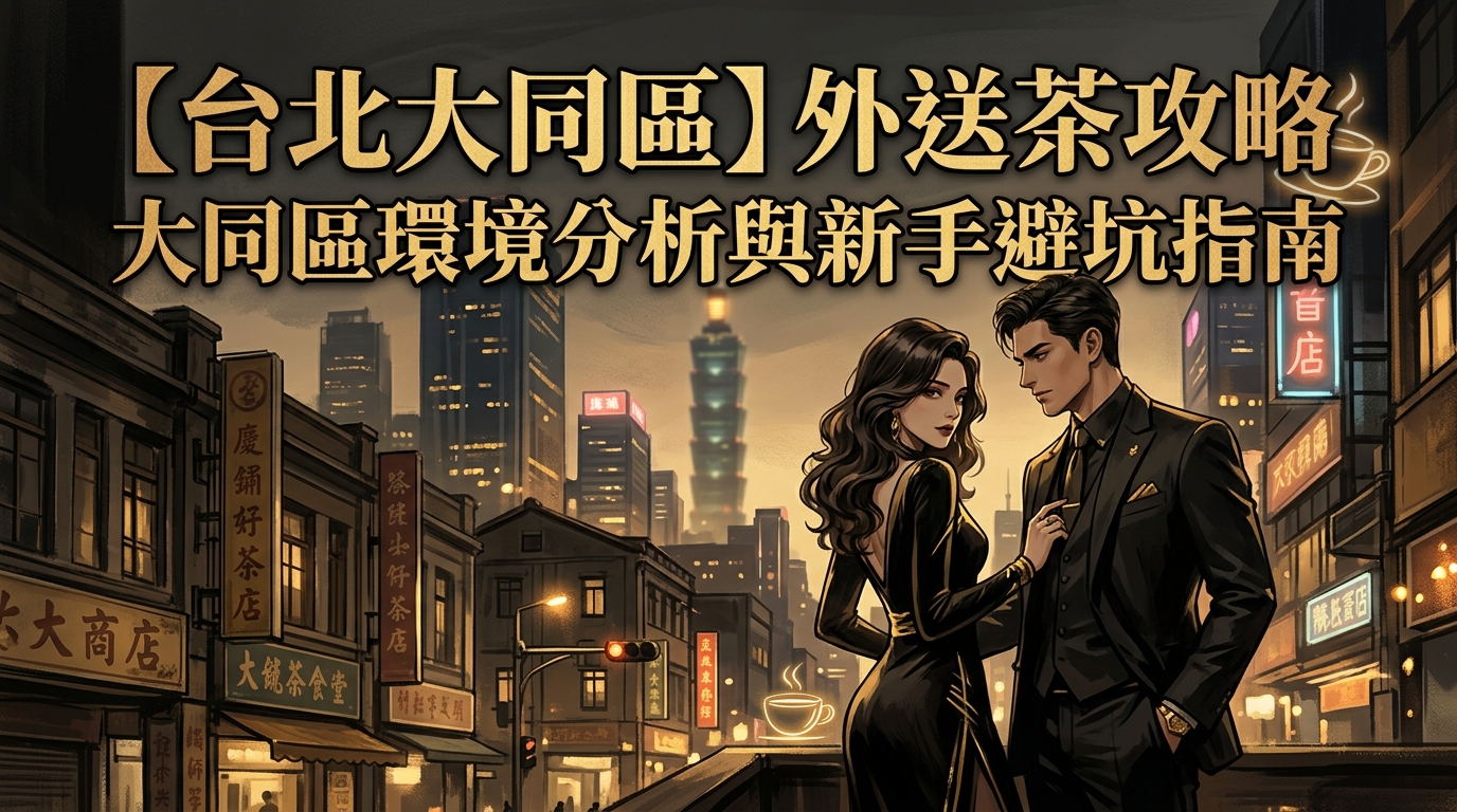 【台北大同區】外送茶攻略：大同區環境分析與新手避坑指南