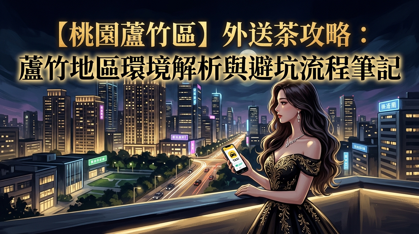 【桃園蘆竹區】外送茶攻略：蘆竹地區環境解析與避坑流程筆記