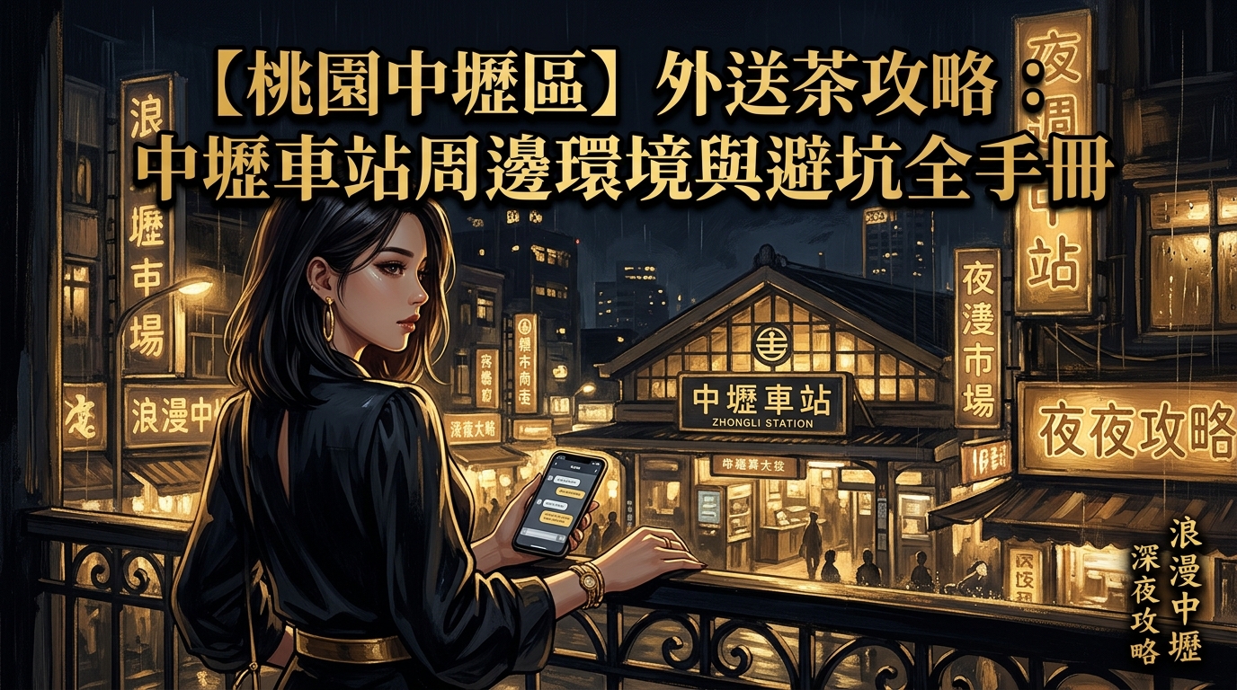 【桃園中壢區】外送茶攻略：中壢車站周邊環境與避坑全手冊