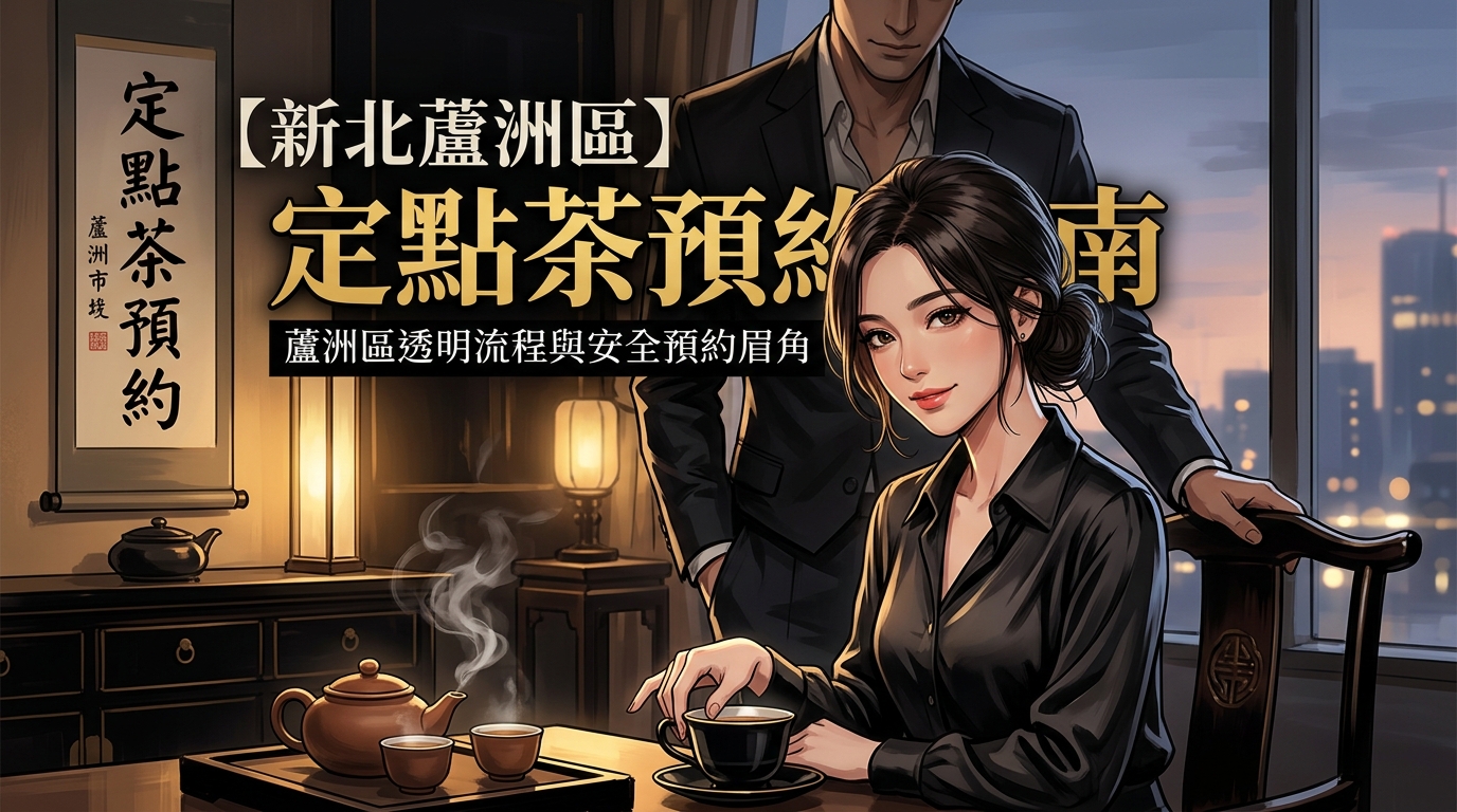 【新北蘆洲區】定點茶預約指南：蘆洲區透明流程與安全預約眉角