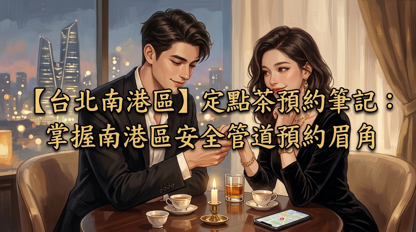 【台北南港區】定點茶預約筆記:掌握南港區安全管道預約眉角