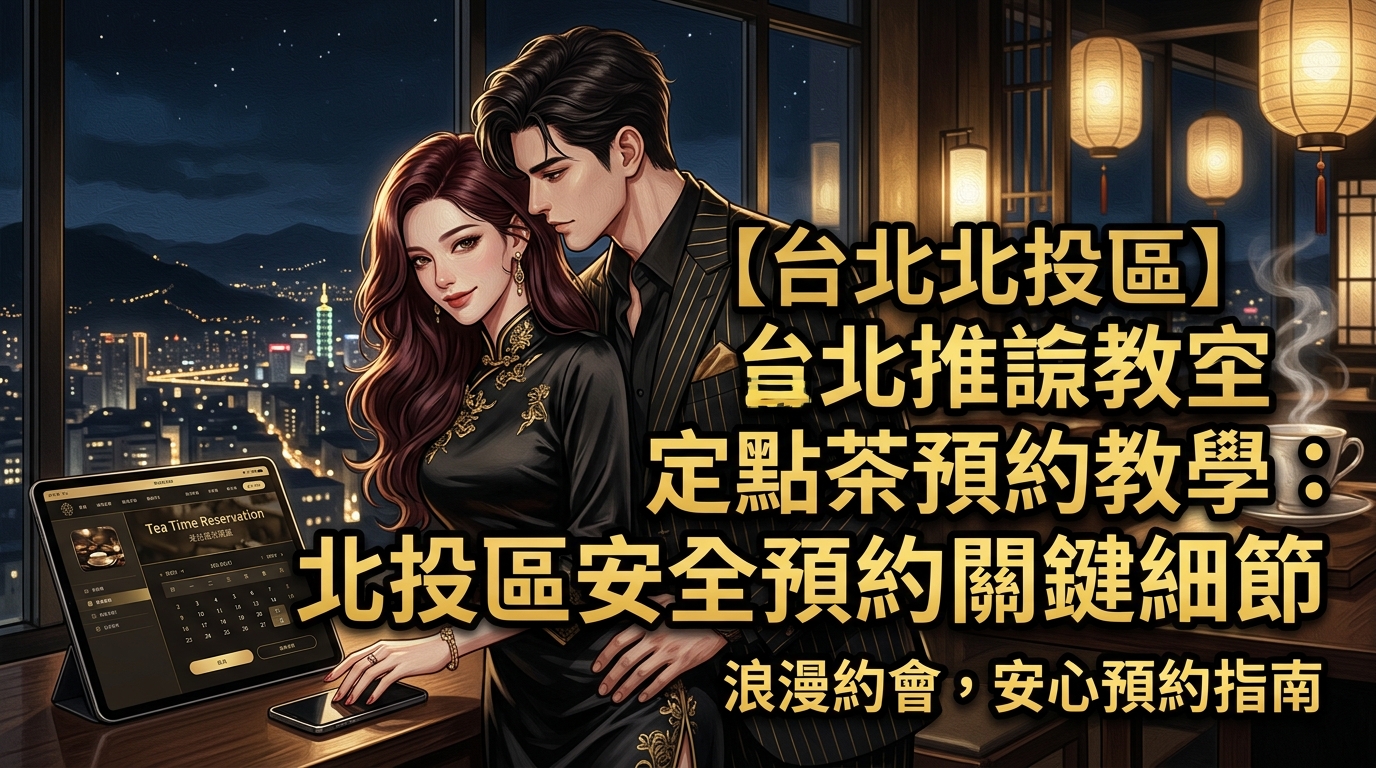【台北北投區】定點茶預約教學:掌握北投區安全預約關鍵細節