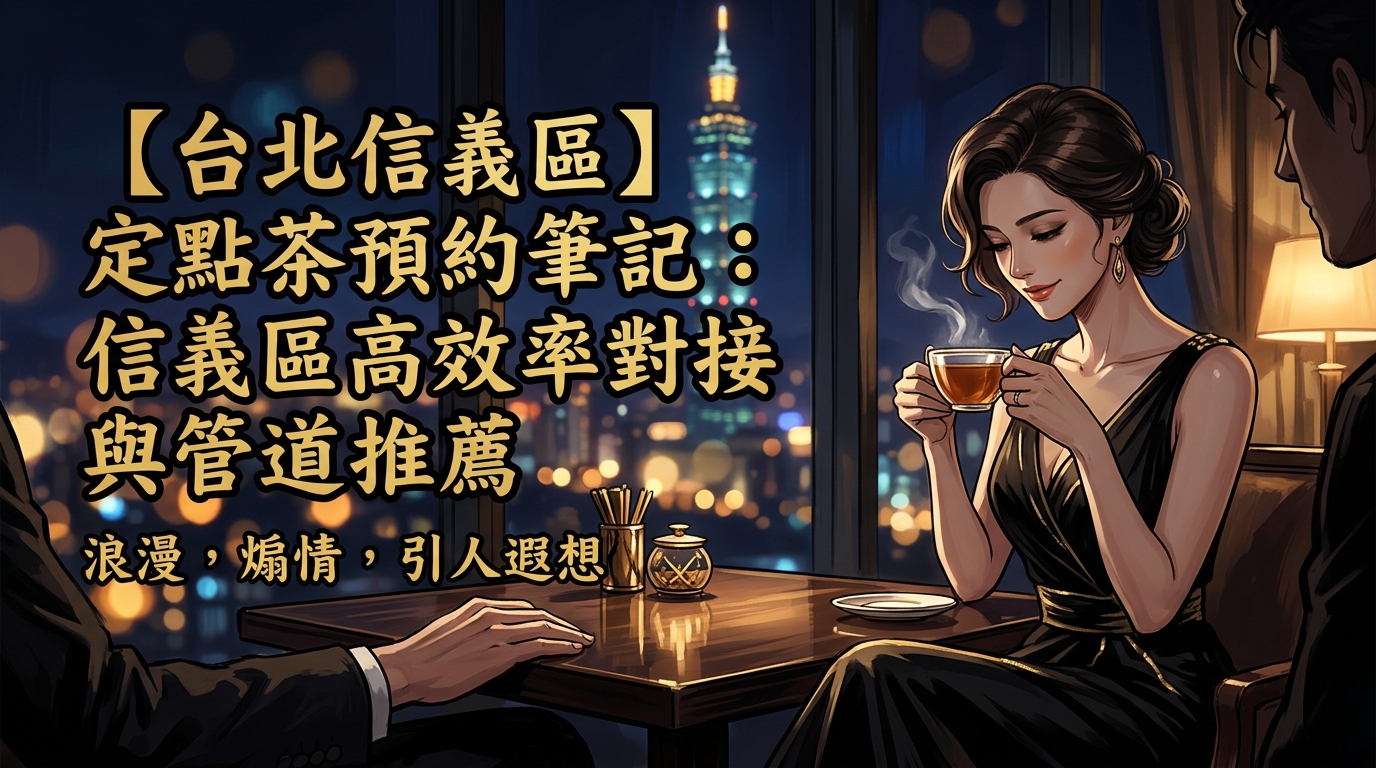【台北信義區】定點茶預約筆記：信義區高效率對接與管道推薦