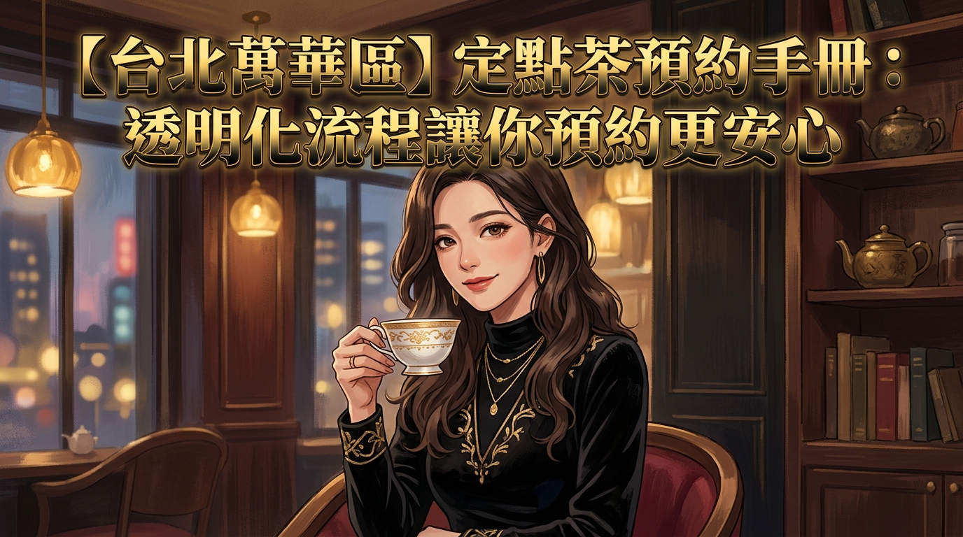 【台北萬華區】定點茶預約手冊：透明化流程讓你預約更安心