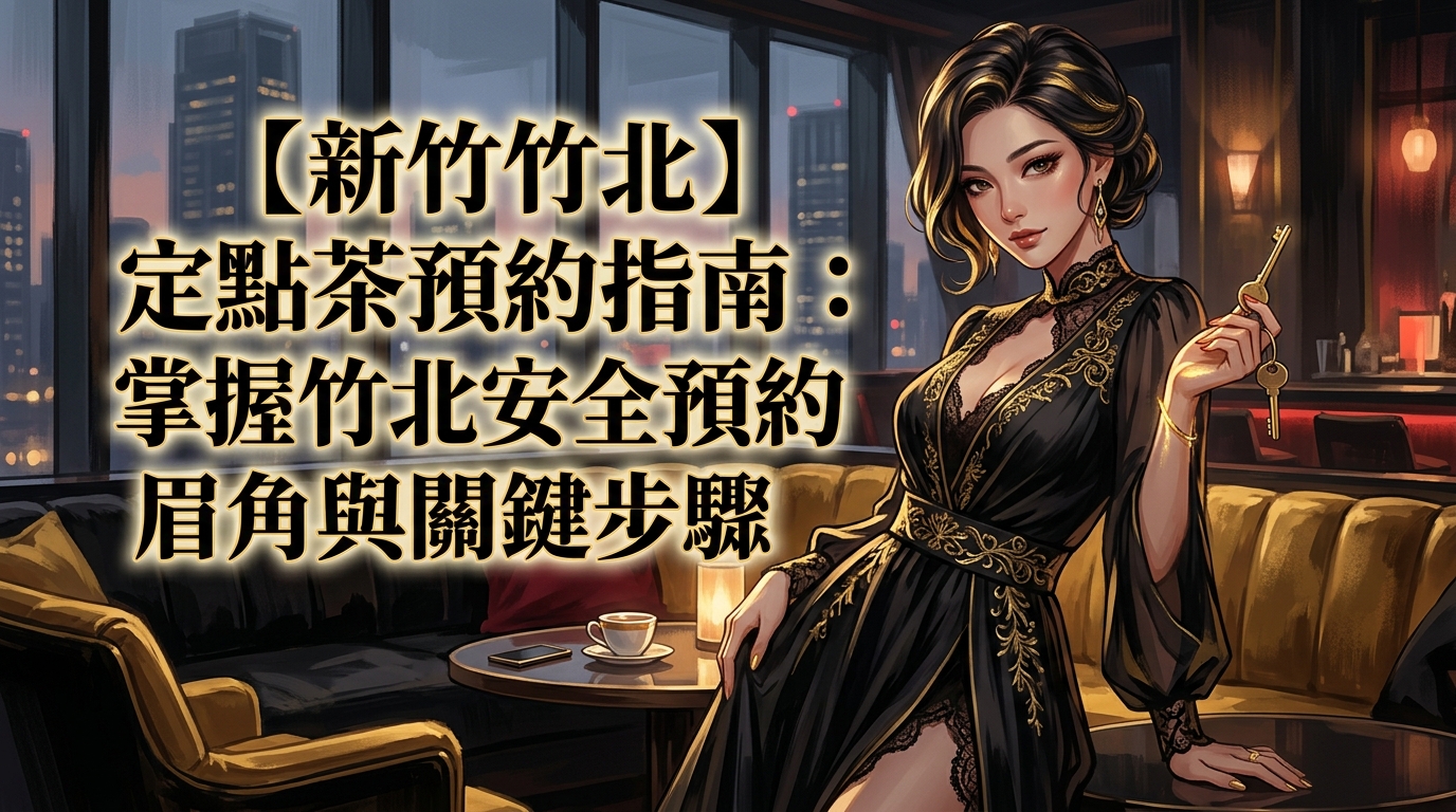 【新竹竹北】定點茶預約指南：掌握竹北安全預約眉角與關鍵步驟
