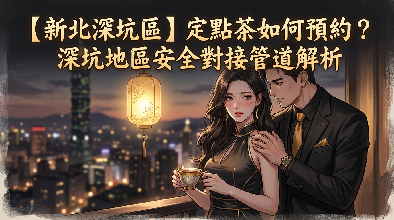 【新北深坑區】定點茶如何預約？深坑地區安全對接管道解析