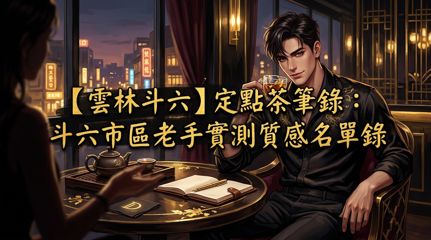 【雲林斗六】定點茶筆錄：斗六市區老手實測質感名單錄