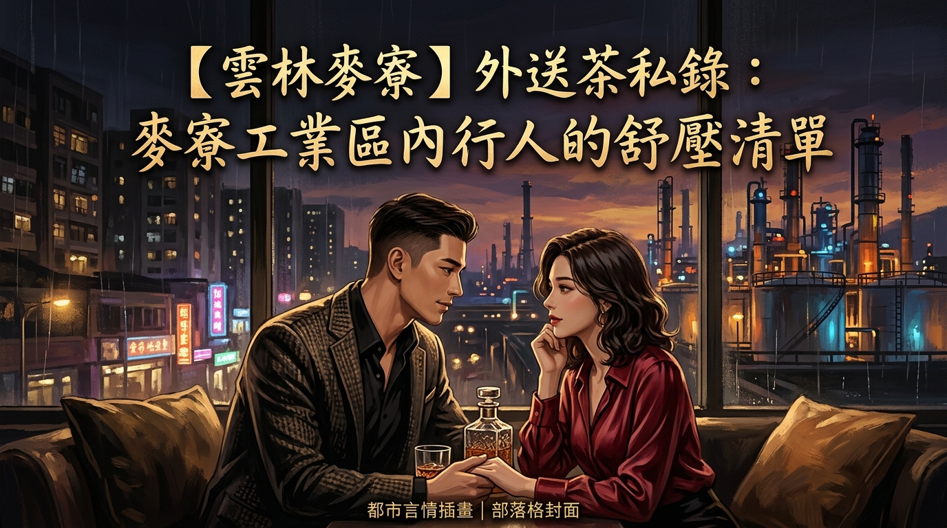 【雲林麥寮】外送茶私錄：麥寮工業區內行人的舒壓清單