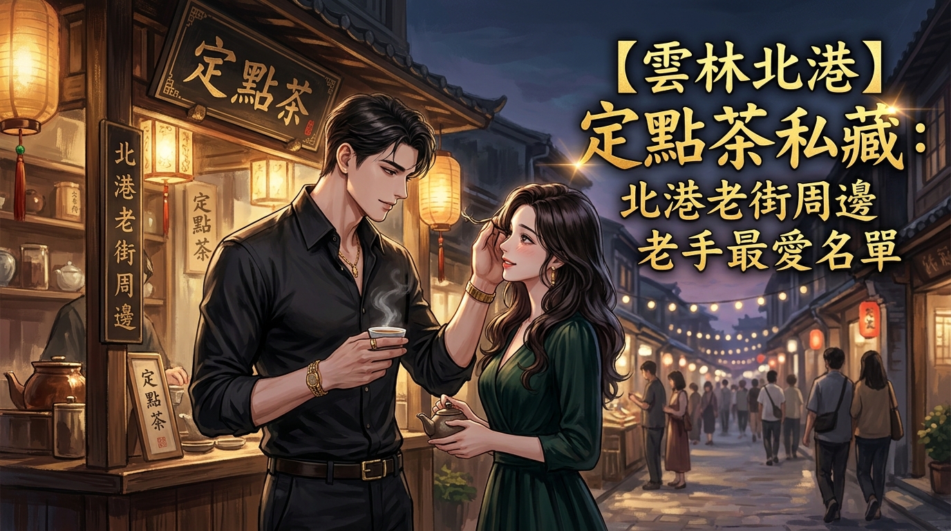 【雲林北港】定點茶私藏：北港老街周邊老手最愛名單