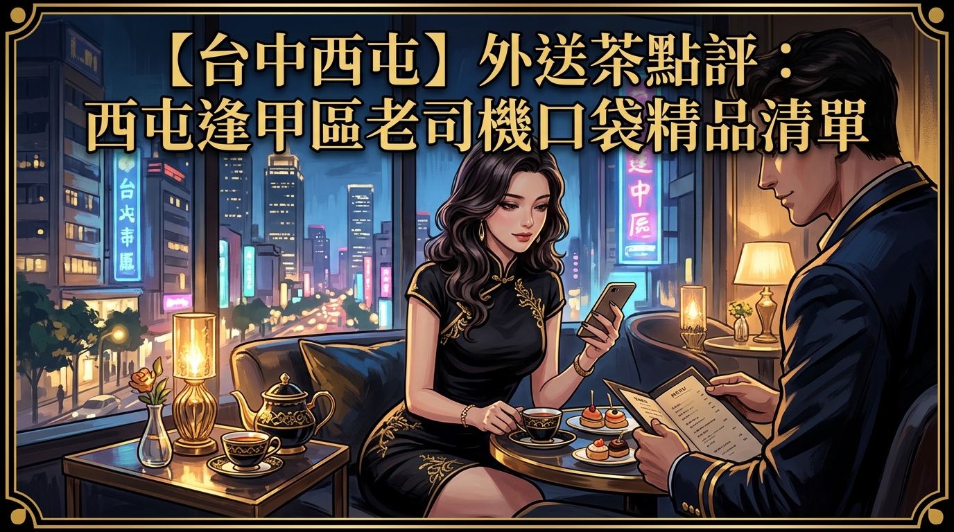 【台中西屯】外送茶點評:西屯逢甲區老司機口袋精品清單