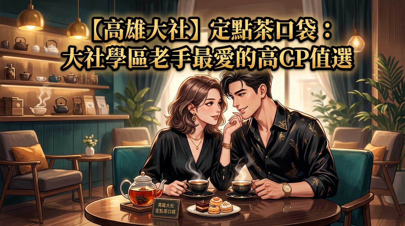 【高雄大社】定點茶口袋：大社學區老手最愛的高CP值選