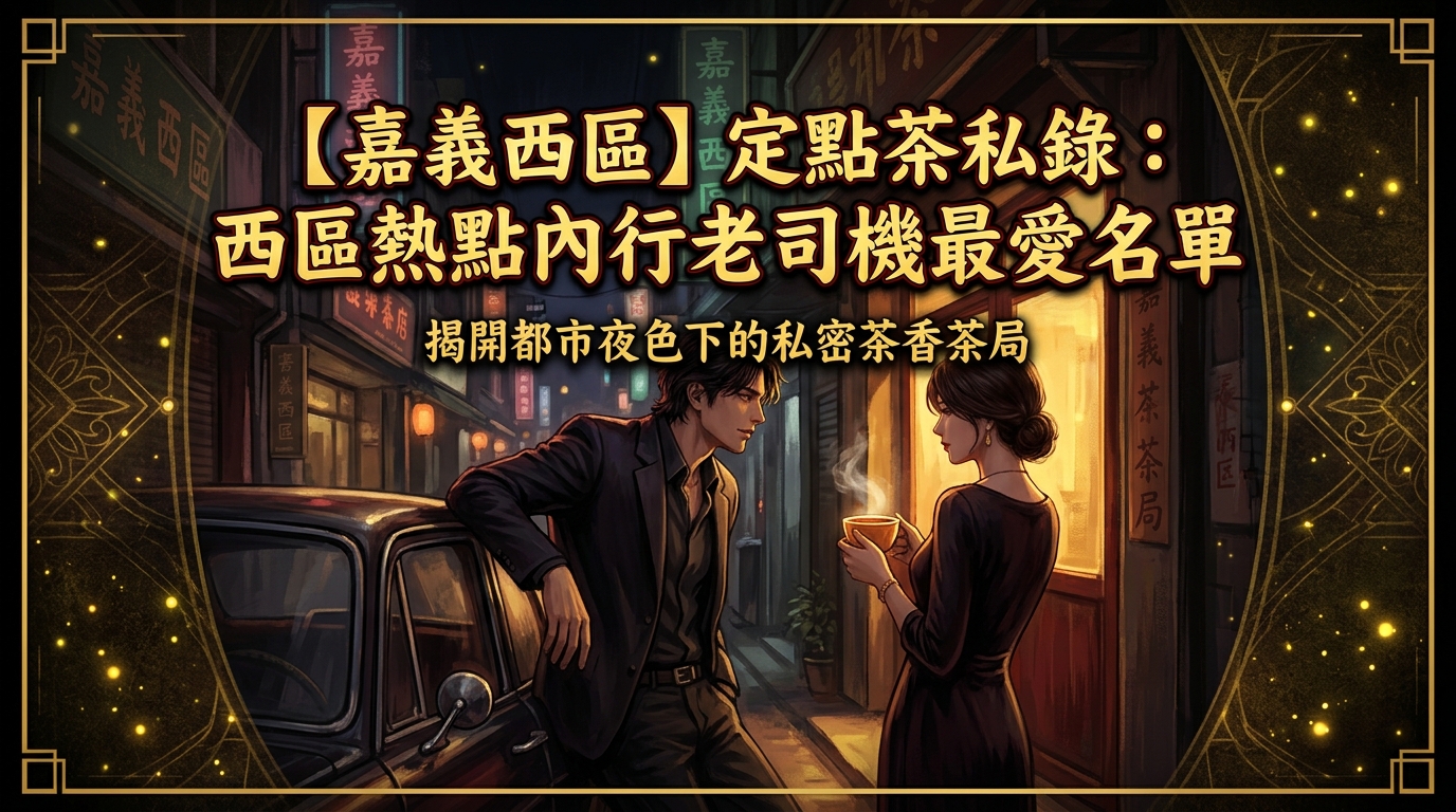【嘉義西區】定點茶私錄：西區熱點內行老司機最愛名單