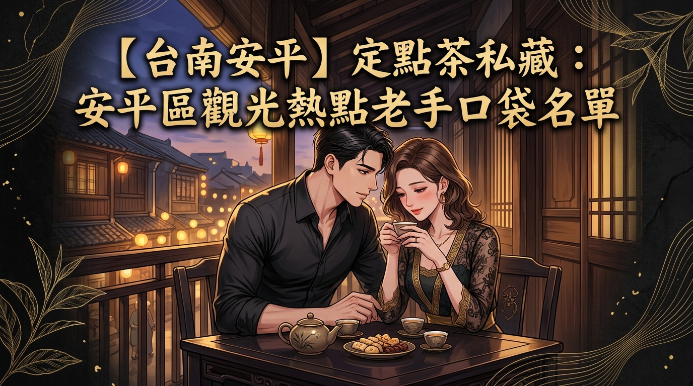 【台南安平】定點茶私藏：安平區觀光熱點老手口袋名單